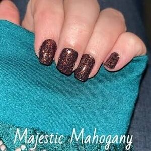 Majestic Mahogany Color Street Nail Strips